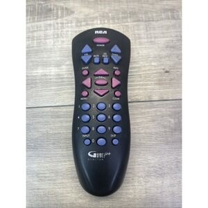 RCA REMOTE CONTROL Guide Plus Gemstar Genuine Original TV Black
